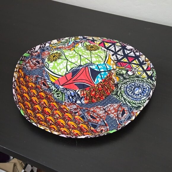 Queen Alaffia Colorful Patterned Wide-Brim Hat - Picture 7 of 11